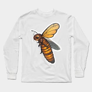 Yellow firefly Long Sleeve T-Shirt